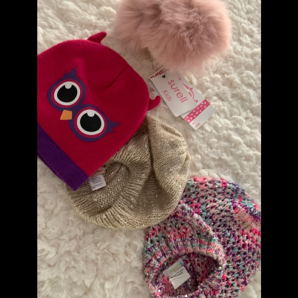 (Bundles) kids hats and ear over